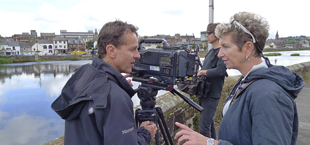 Director Marion Milne and Director of Photography Andrew Muggleton